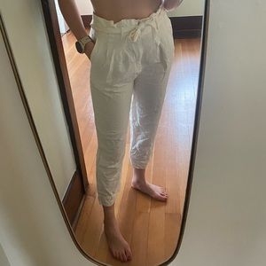 Moving sale! NWOT Madewell Linen Pants